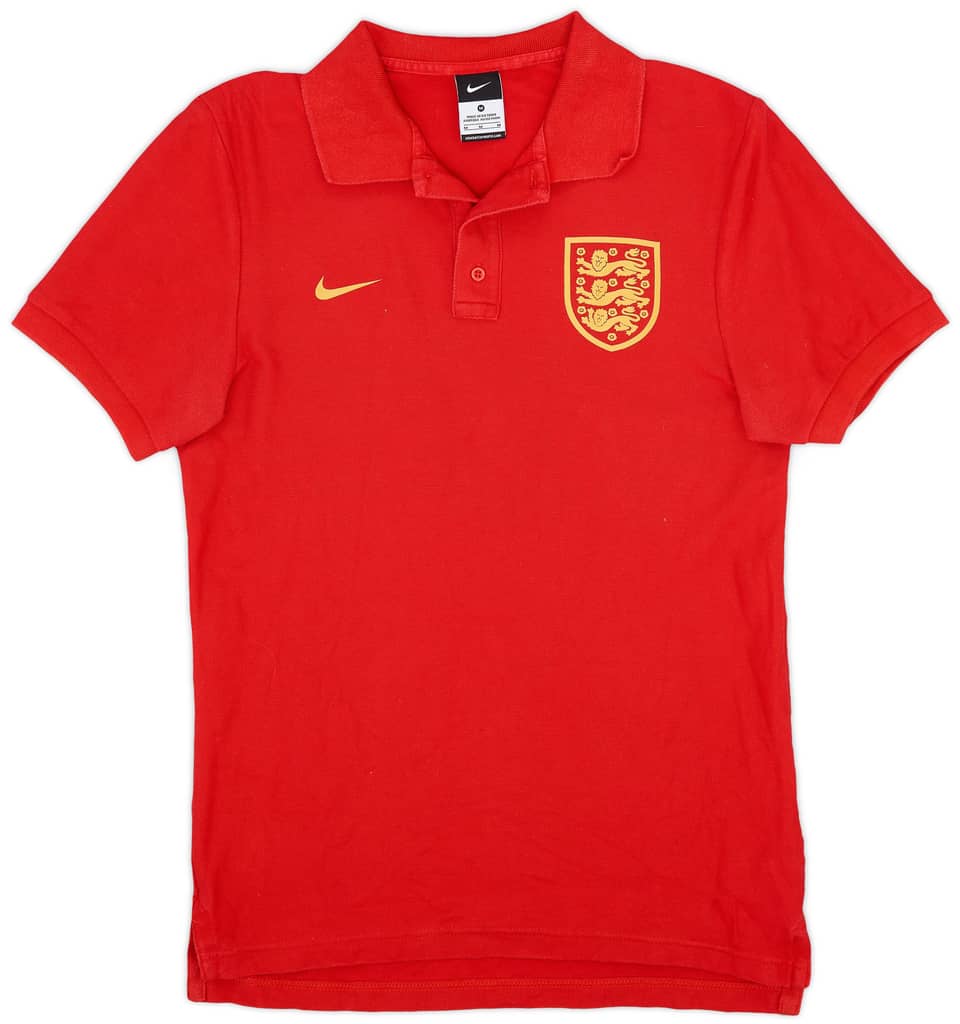 2014-15 England Nike Polo Shirt - 8/10 - (M)