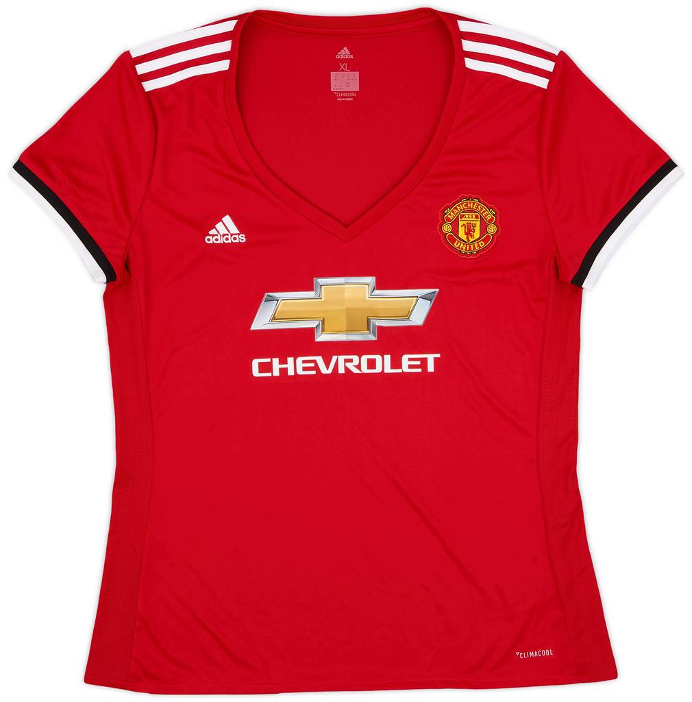 2017-18 Manchester United Home Shirt - 9/10 - (Women's XL)