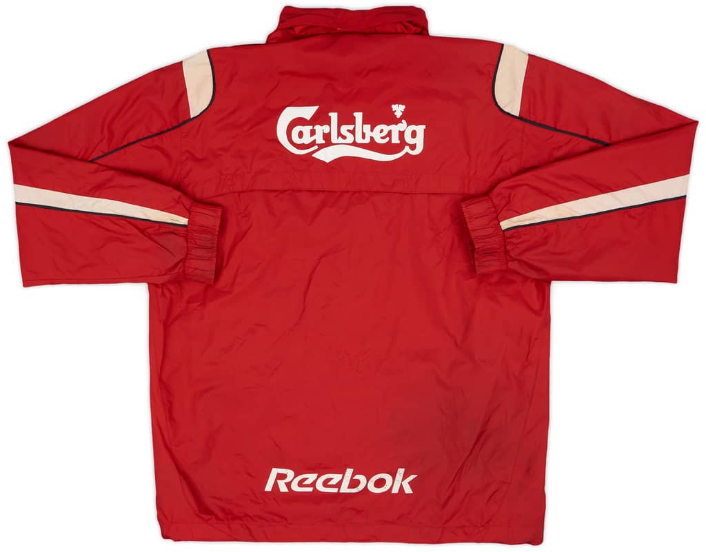 2003-04 Liverpool Reebok Hooded Rain Jacket - 5/10 - (M)
