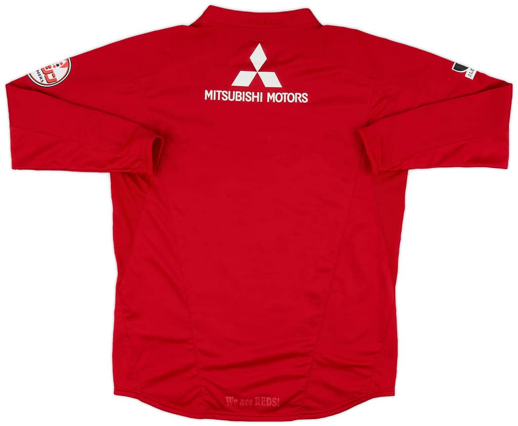 2009 Urawa Red Diamonds Home L/S Shirt - 7/10 - (M)