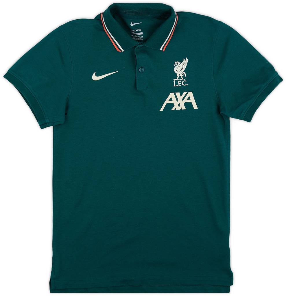 2021-22 Liverpool Nike Polo Shirt - 9/10 - (XS)