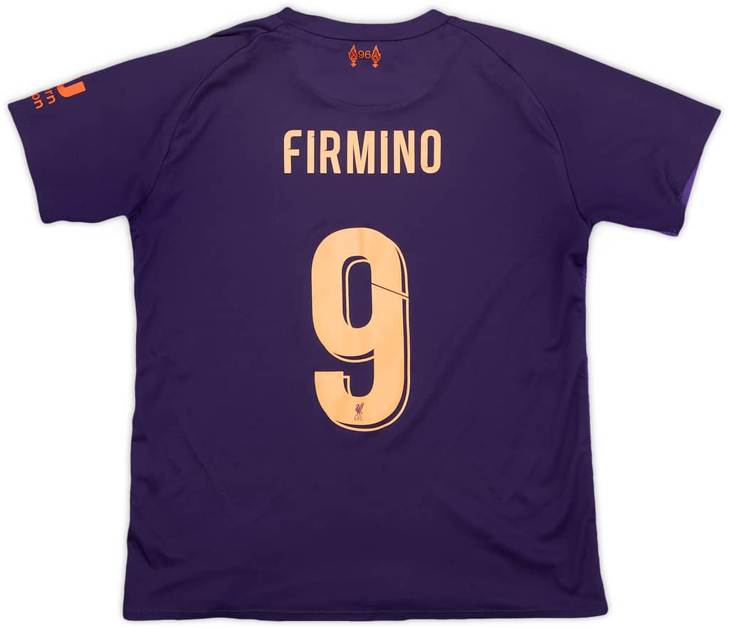2018-19 Liverpool Away Shirt Firmino #9 - 8/10 - (6-7 Years)
