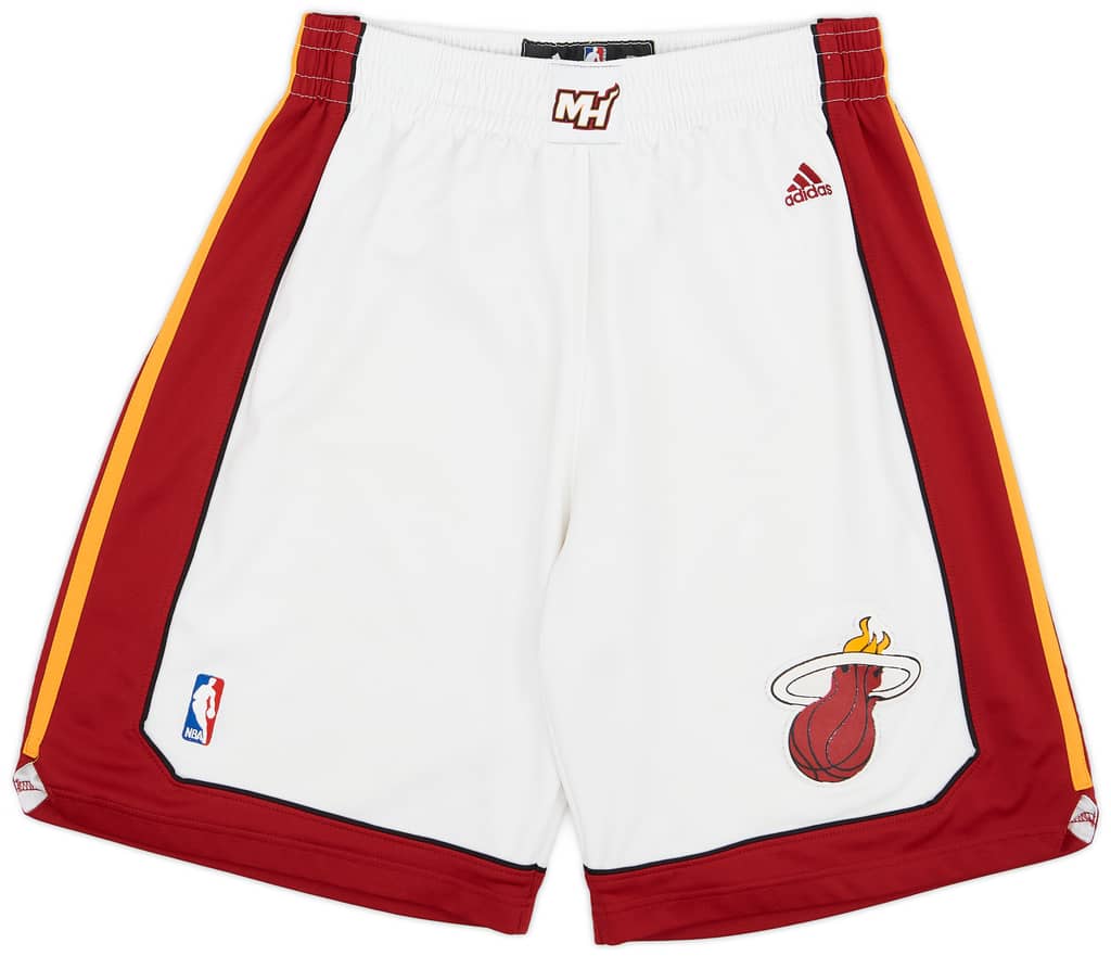 2010-14 Miami Heat adidas Swingman Home Shorts - 6/10 - (L)