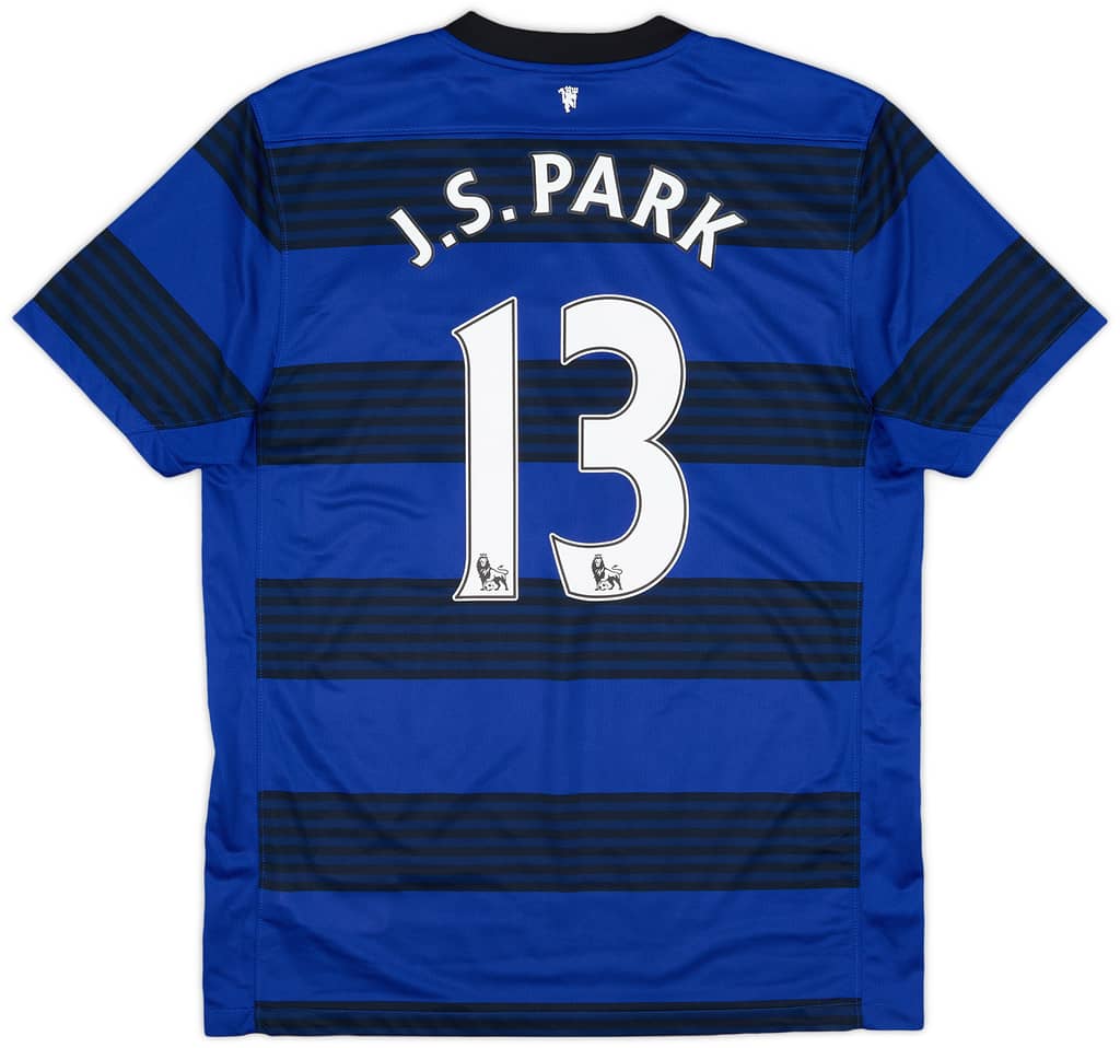 2011-13 Manchester United Away Shirt J.S.Park #13 - 6/10 - (S)