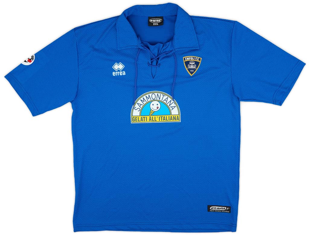 2002-03 Empoli Match Issue Home Shirt Busce #24
