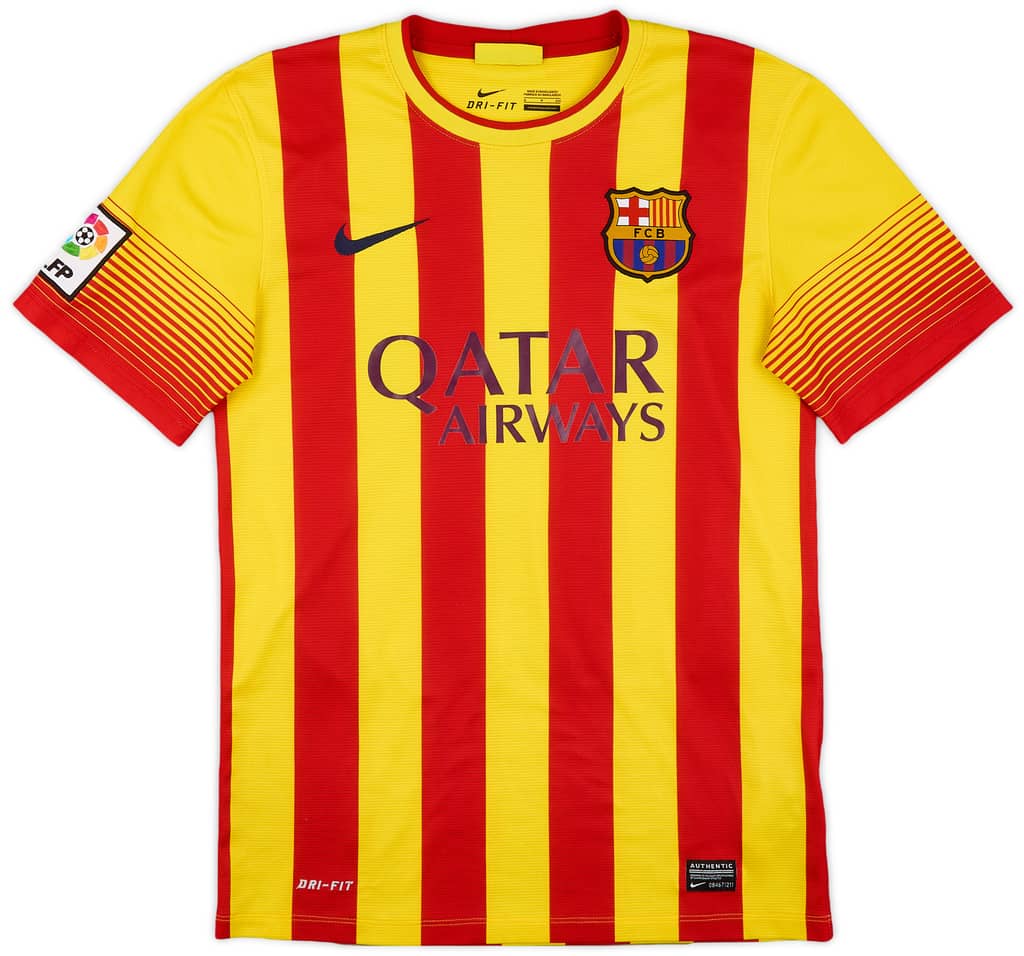 2013-15 Barcelona Away Shirt Messi #10 - 8/10 - (S)