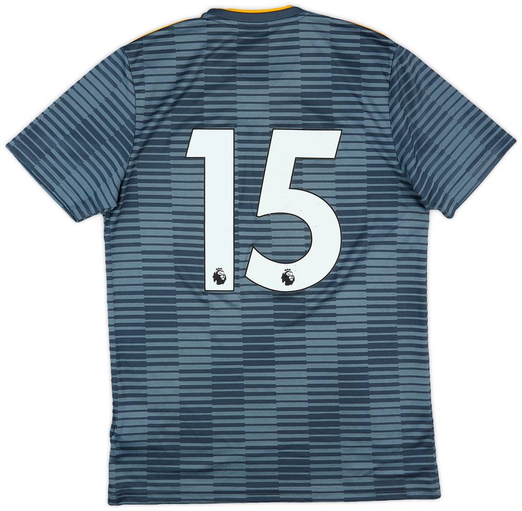 2018-19 Leicester Away Shirt #15 - 8/10 - (S)