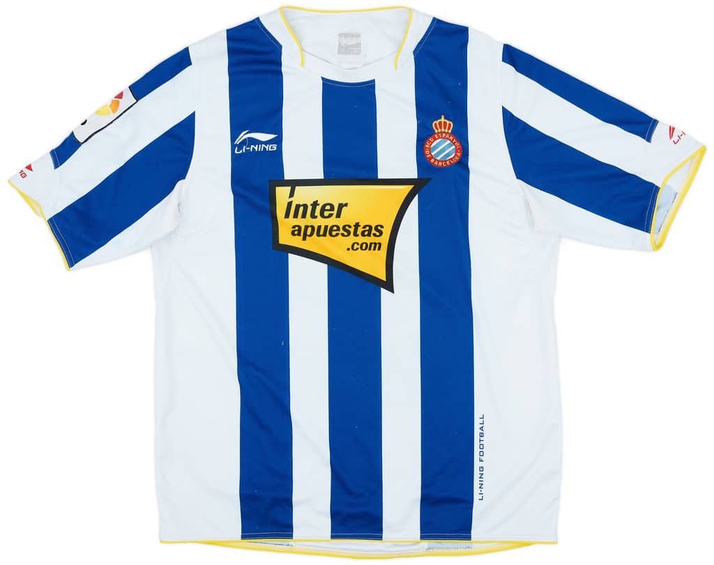 2010-11 Espanyol Home Shirt - 7/10 - (XL)