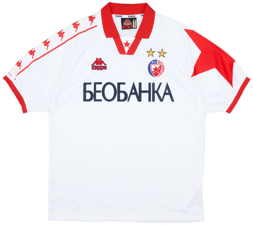 1996-98 Red Star Belgrade Away Shirt - 9/10 - (S)