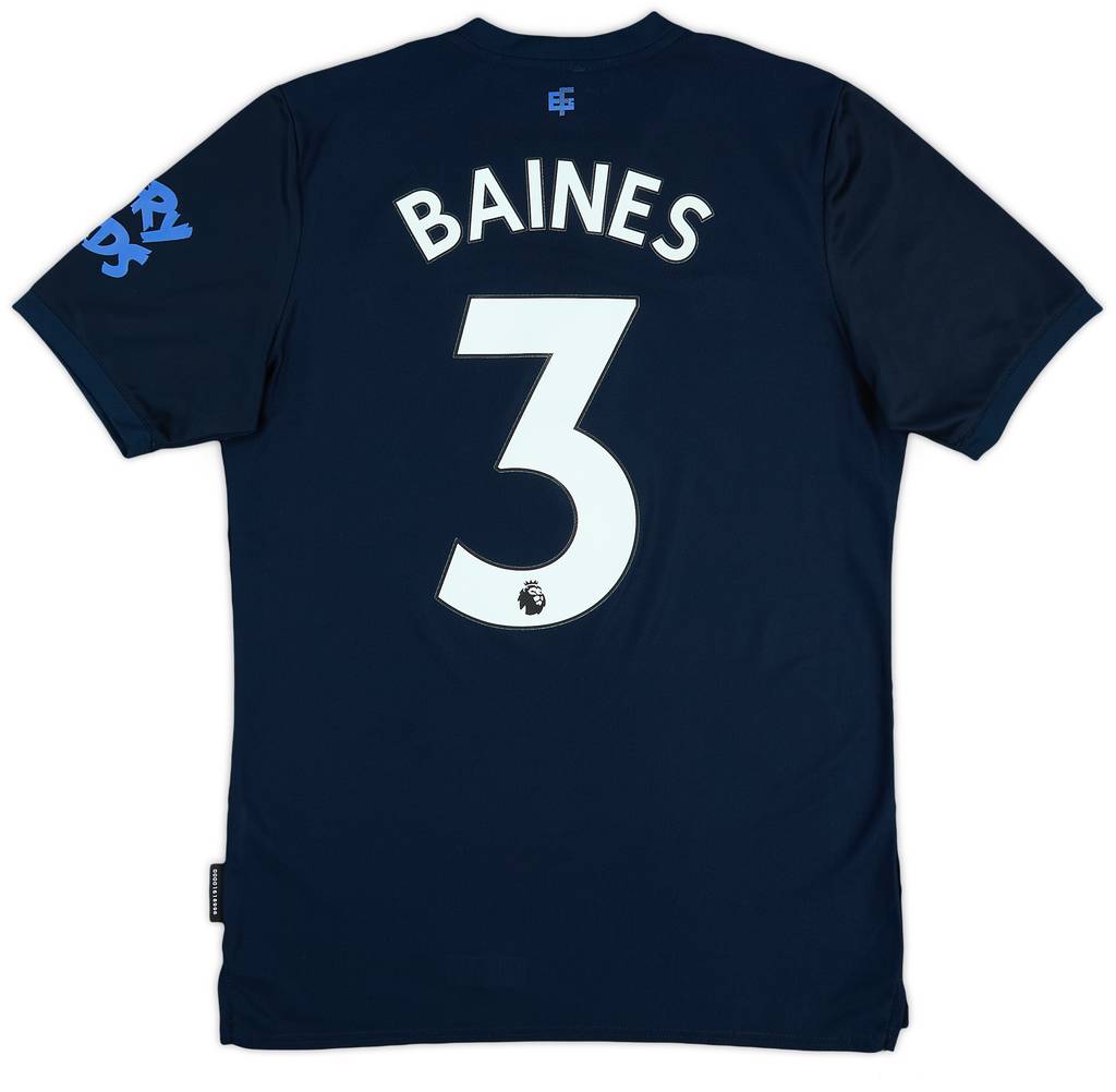 2019-20 Everton Third Shirt Baines #3 - 8/10 - (S)