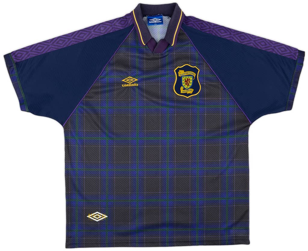 1994-96 Scotland Home Shirt - 8/10 - (XXL)