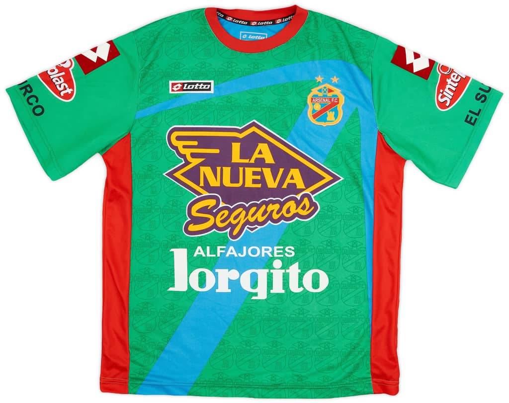 2011-12 Arsenal de Sarandi Third Shirt #4 - 9/10 - (XL)