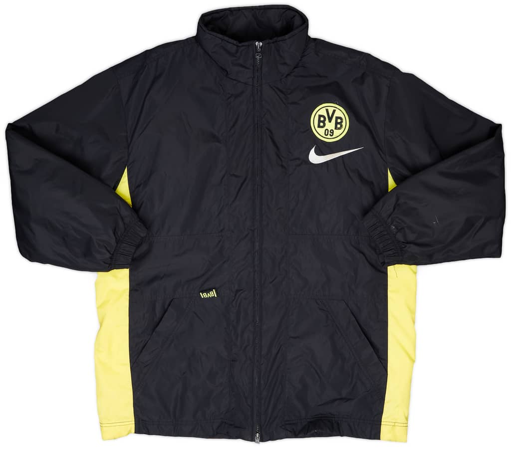1996-97 Borussia Dortmund Nike Bench Coat - 9/10 - (M)