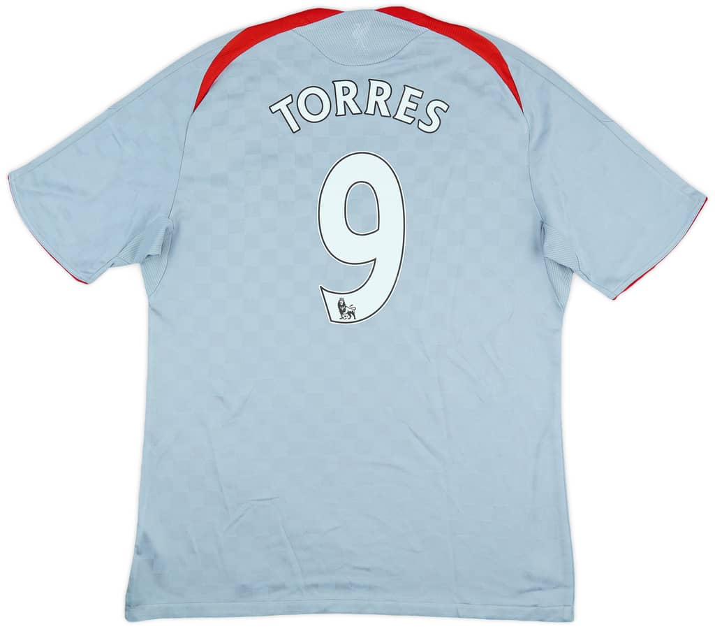 2008-09 Liverpool Away Shirt Torres #9 - 8/10 - (S)