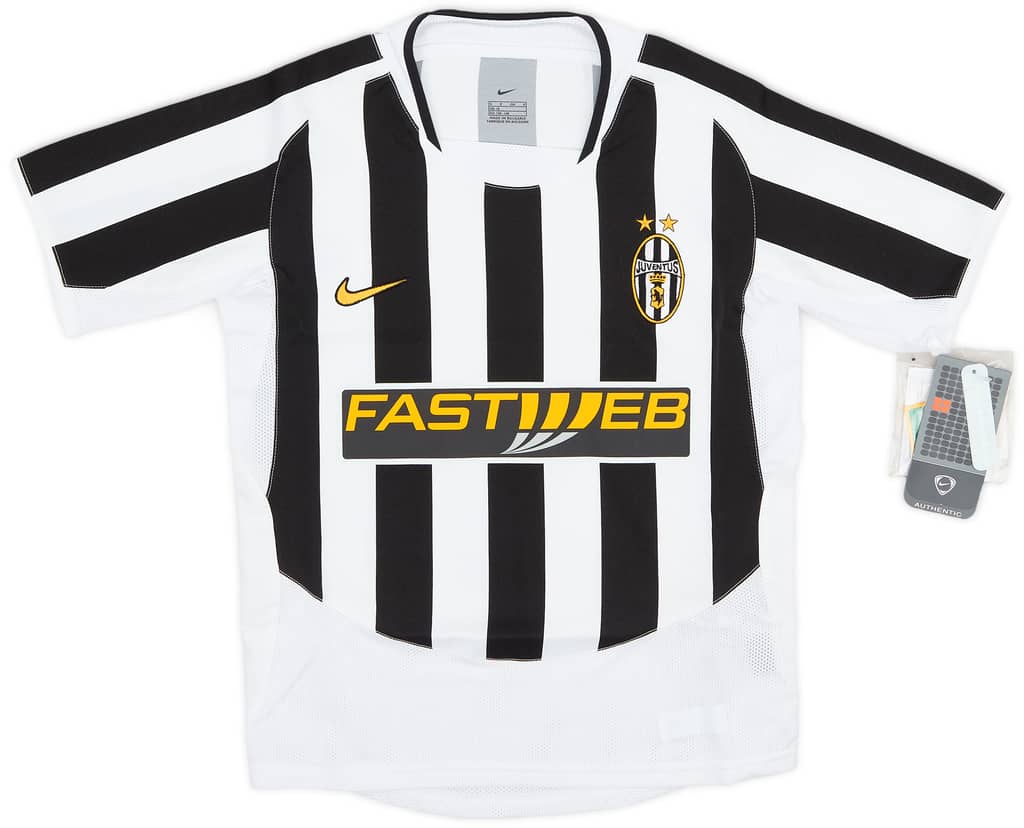 2003-04 Juventus Home Shirt (S.Boys)
