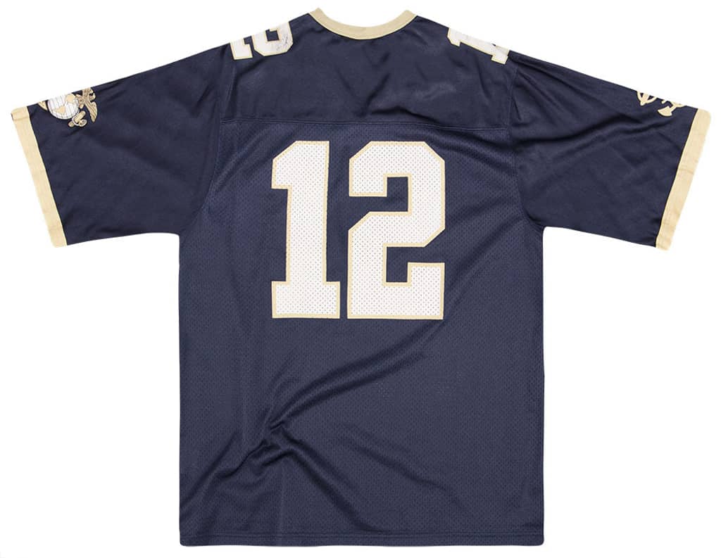 2011 Navy Midshipmen #12 Nike Jersey (Home) XL
