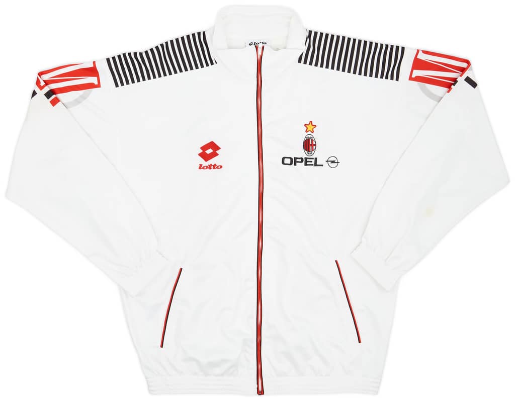 1995-96 AC Milan Lotto Track Jacket - 6/10 - (XL)