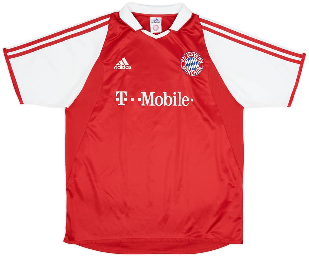 2003-04 Bayern Munich Home Shirt - 8/10 - (XL.Boys)