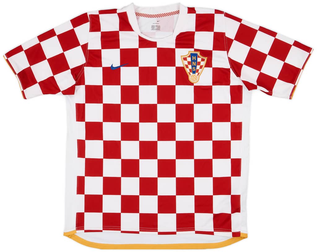 2006-08 Croatia Home Shirt - 8/10 - (XL)