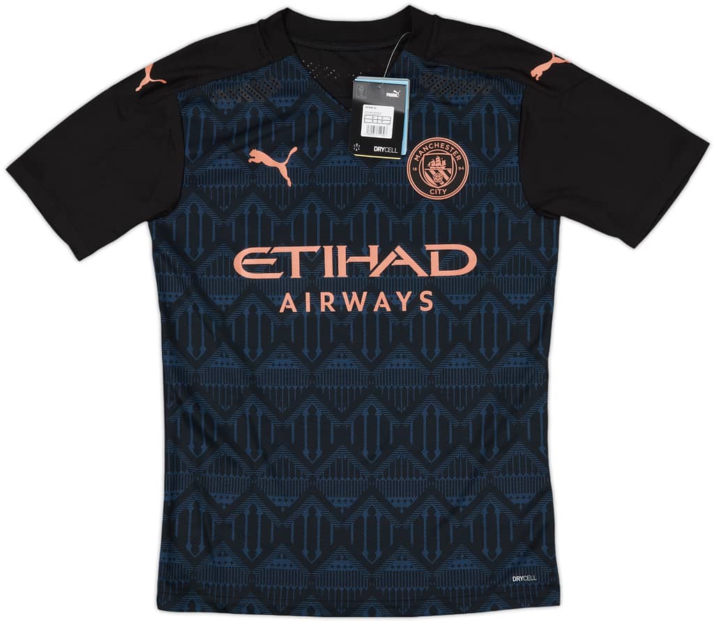 2020-21 Manchester City Player Issue Away Shirt Kun Aguero #10 (S)