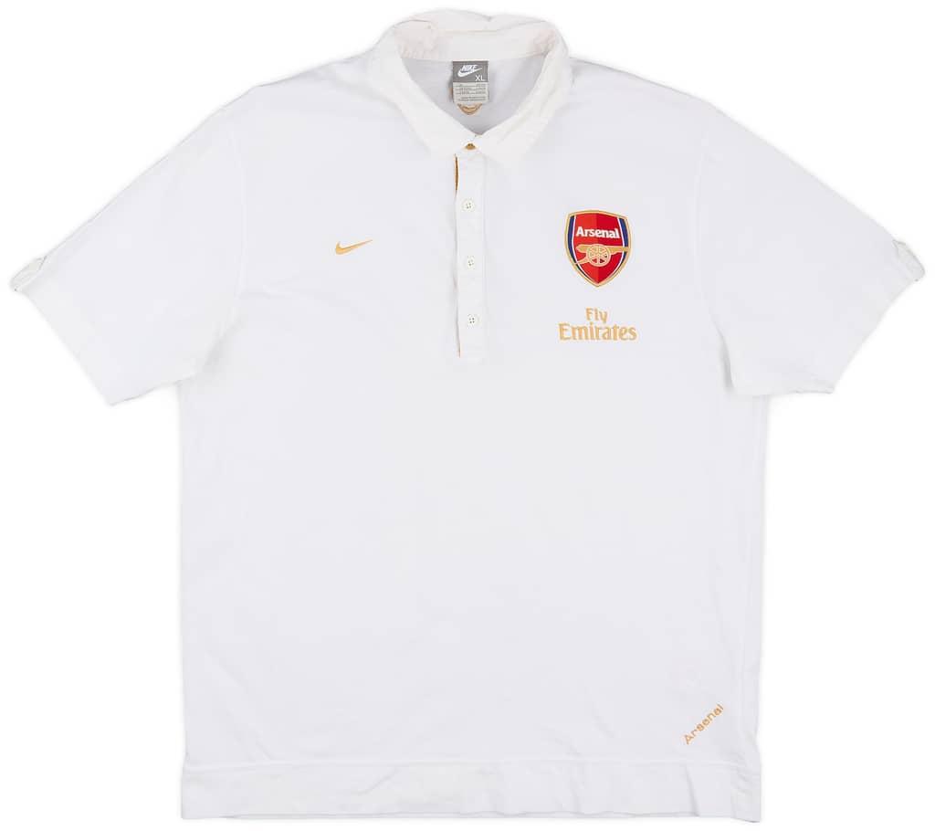 2007-08 Arsenal Nike Polo Shirt - 7/10 - (XL)