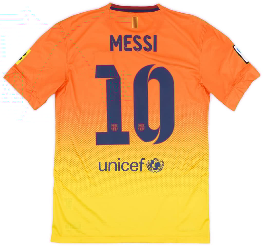 2012-13 Barcelona Away Shirt Messi #10 (S)