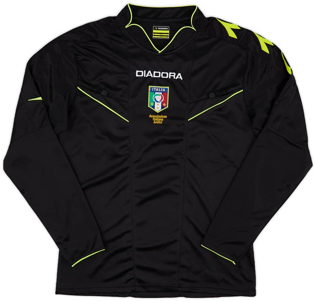 2000s Italy Diadora Referee L/S Shirt - 9/10 - (S)