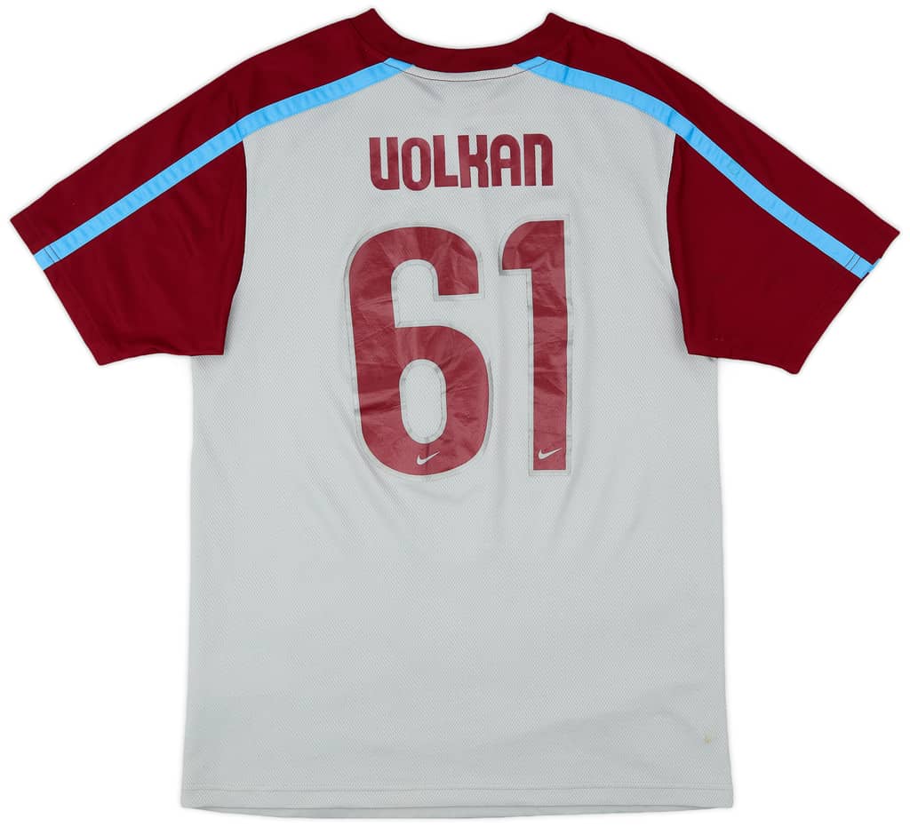 2010-11 Trabzonspor Fourth Shirt Volkan #61 - 6/10 - (S)
