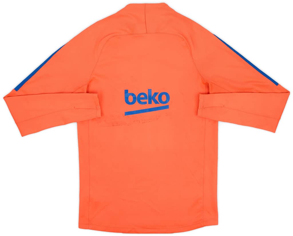2016-17 Barcelona Nike 1/4 Zip Drill Top - 5/10 - (S)