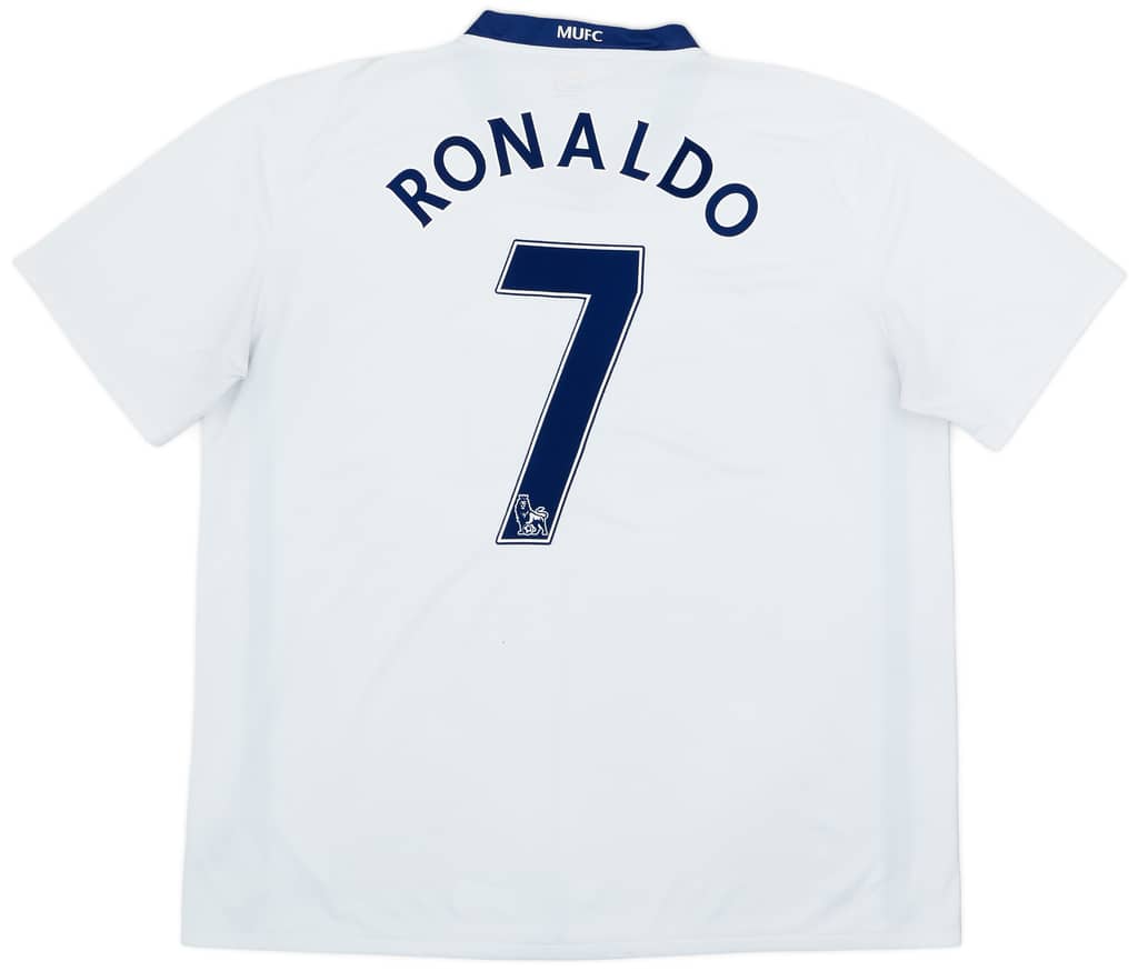 2008-10 Manchester United Away Shirt Ronaldo #7 - 5/10 - (XXL)