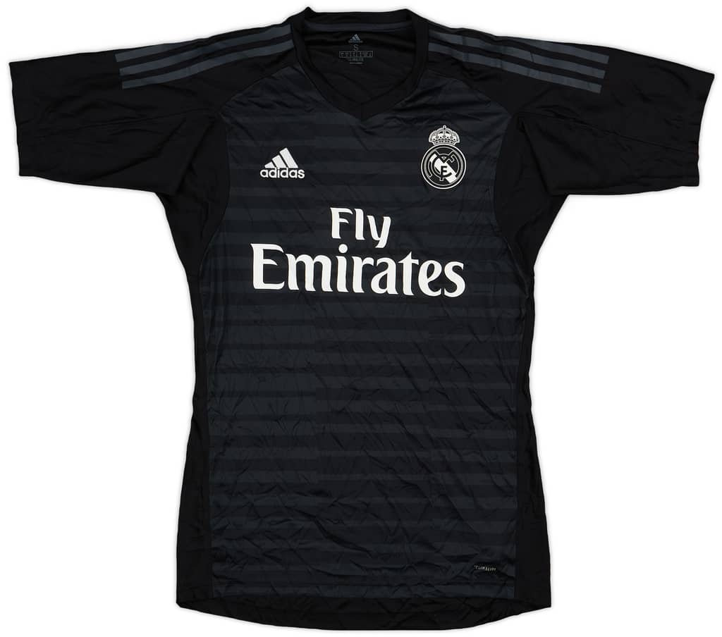 2018-19 Real Madrid GK S/S Shirt - 8/10 - (S)