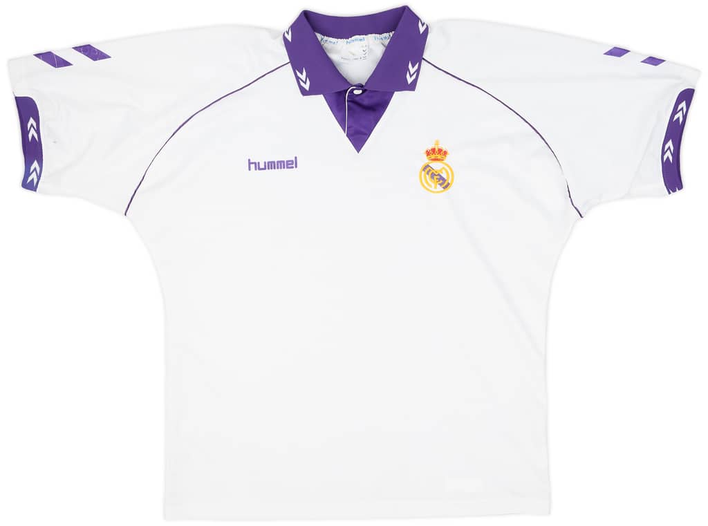 1993-94 Real Madrid Home Shirt - 8/10 - (L)