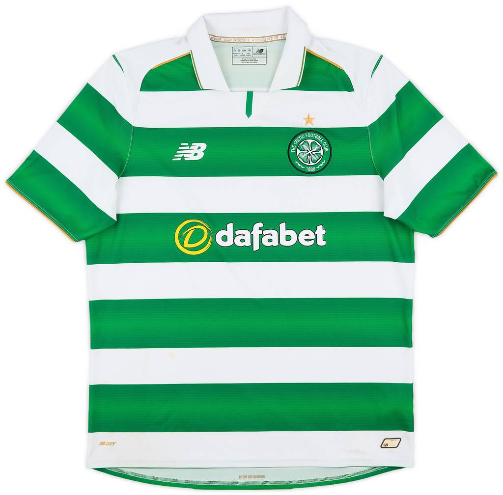 2016-17 Celtic Home Shirt - 7/10 - (L)
