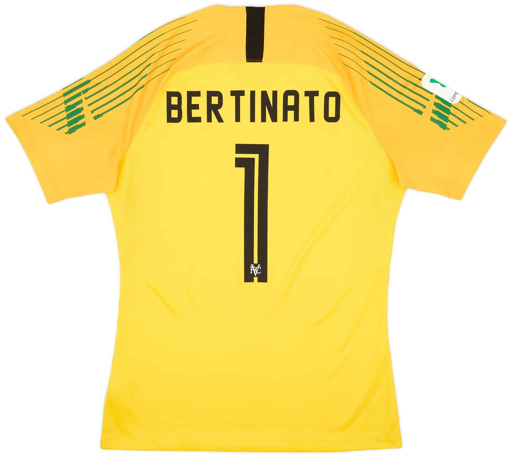 2019-20 Venezia Match Issue GK S/S Shirt Bertinato #1 - As New - (L)