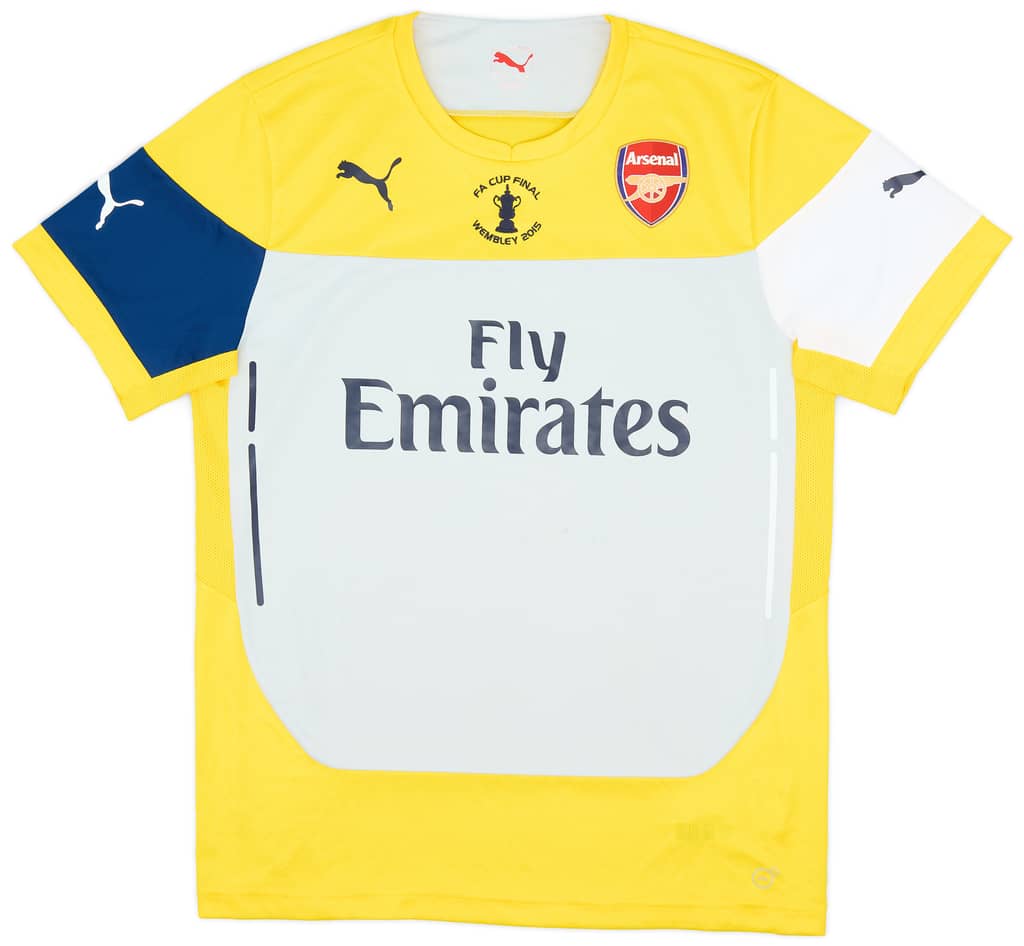 2015 Arsenal Staff Issue FA Cup Final Training Shirt