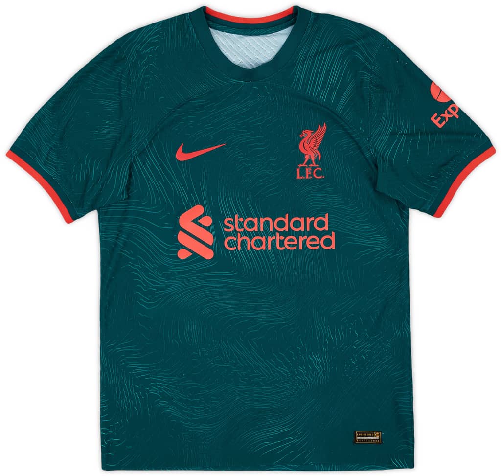 2022-23 Liverpool Authentic Third Shirt M.Salah #11 - 8/10 - (S)