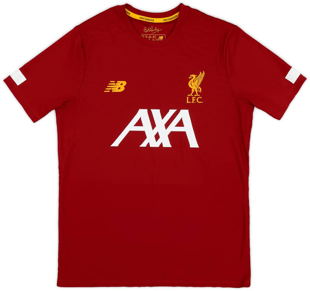 2019-20 Liverpool New Balance Training Shirt - 8/10 - (XL.Boys)