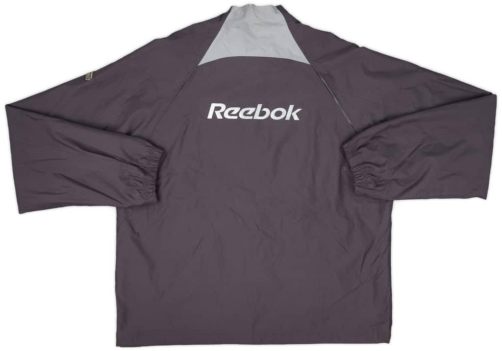 2004-06 Manchester City Reebok 1/4 Zip Drill Top - 6/10 - (XL)