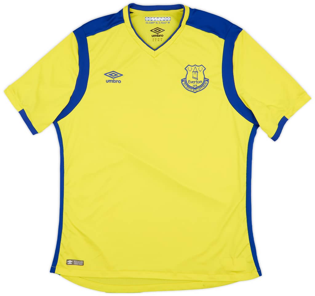 2016-17 Everton Third Shirt Baines #3 - 8/10 - (XL)