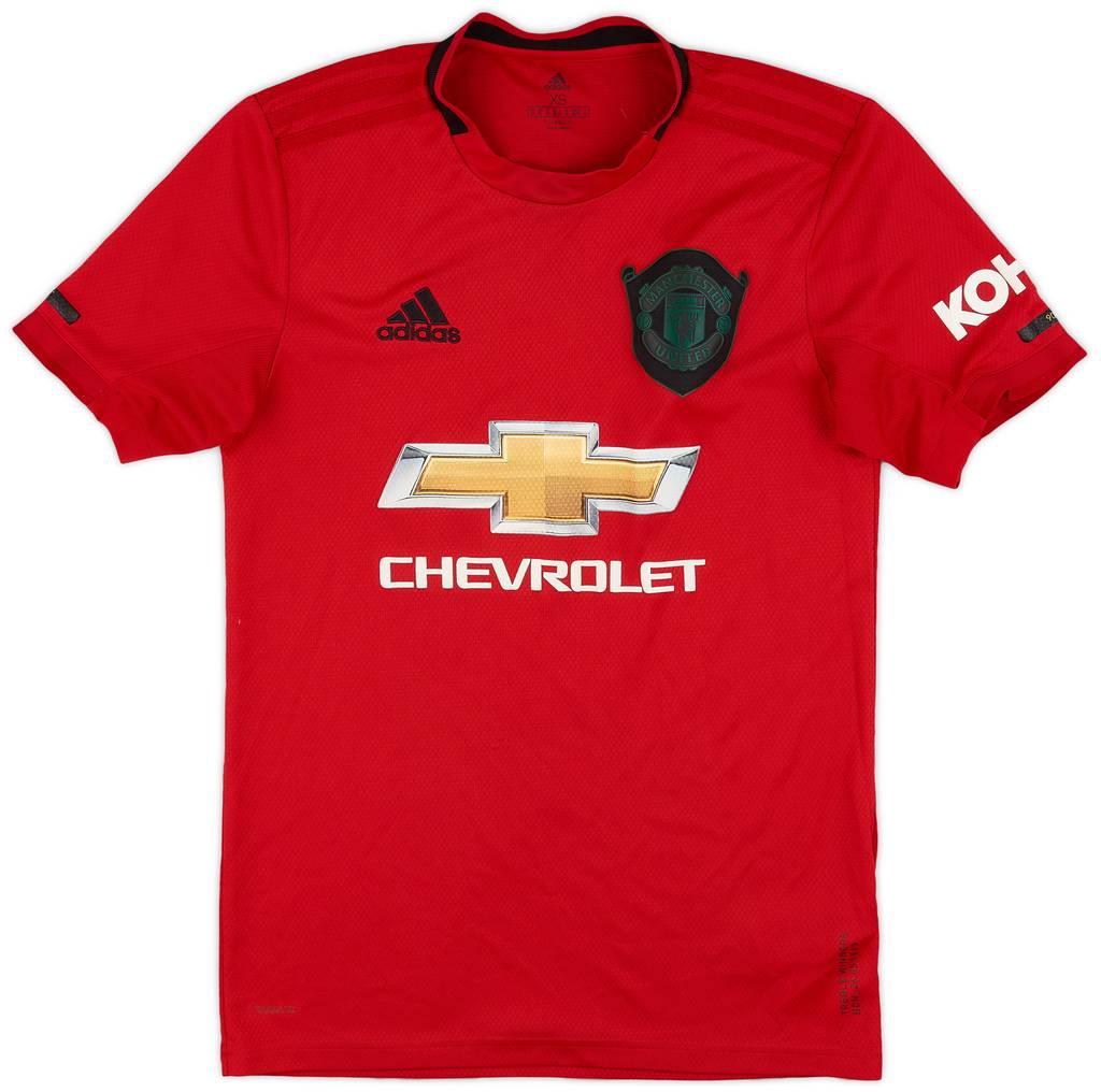 2019-20 Manchester United Home Shirt - 8/10 - (XS)
