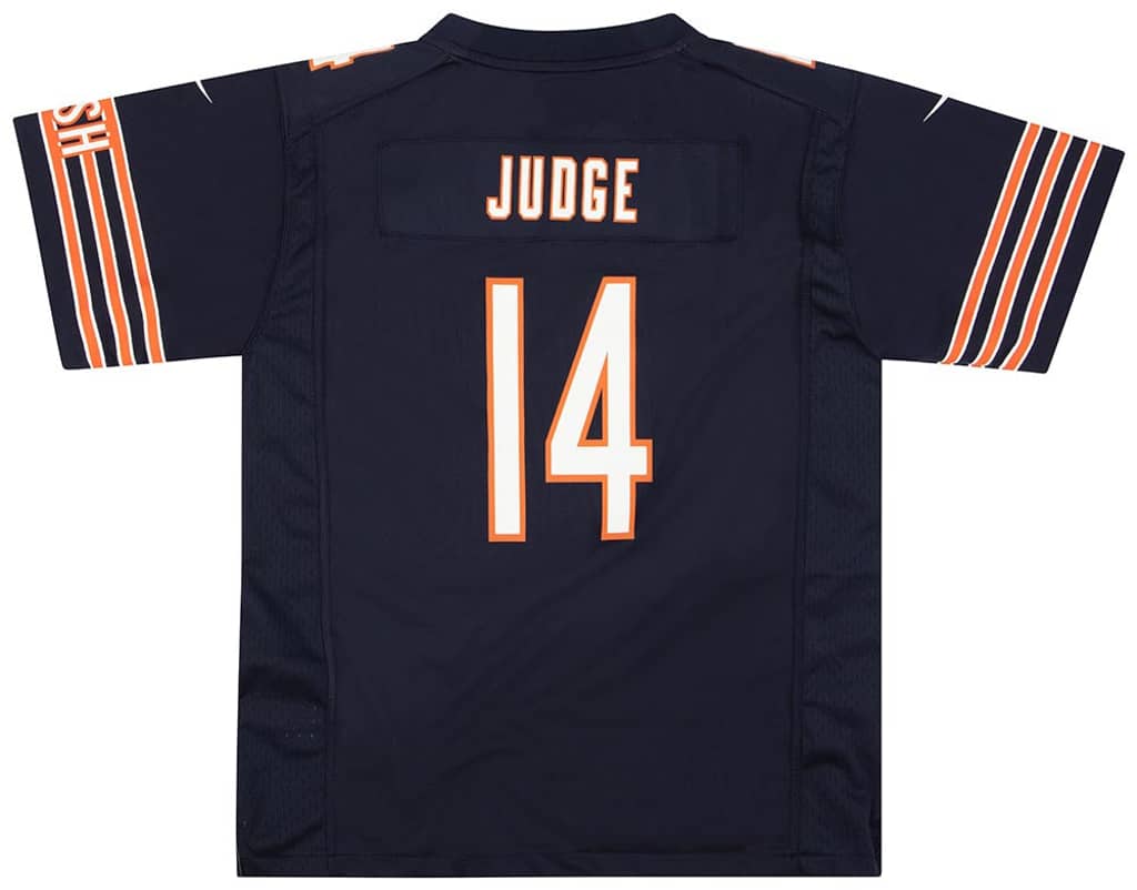 2012-16 Chicago Bears Judge #14 Nike Game Jersey (Home) Y