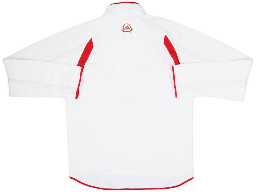 2005-06 Ajax adidas 1/4 Zip Training Top - 8/10 - (S)