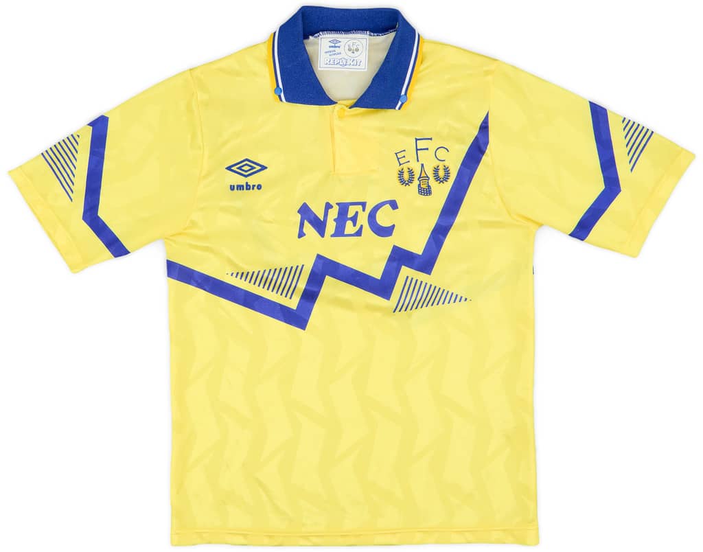 1990-92 Everton Away Shirt - 5/10 - (L.Boys)