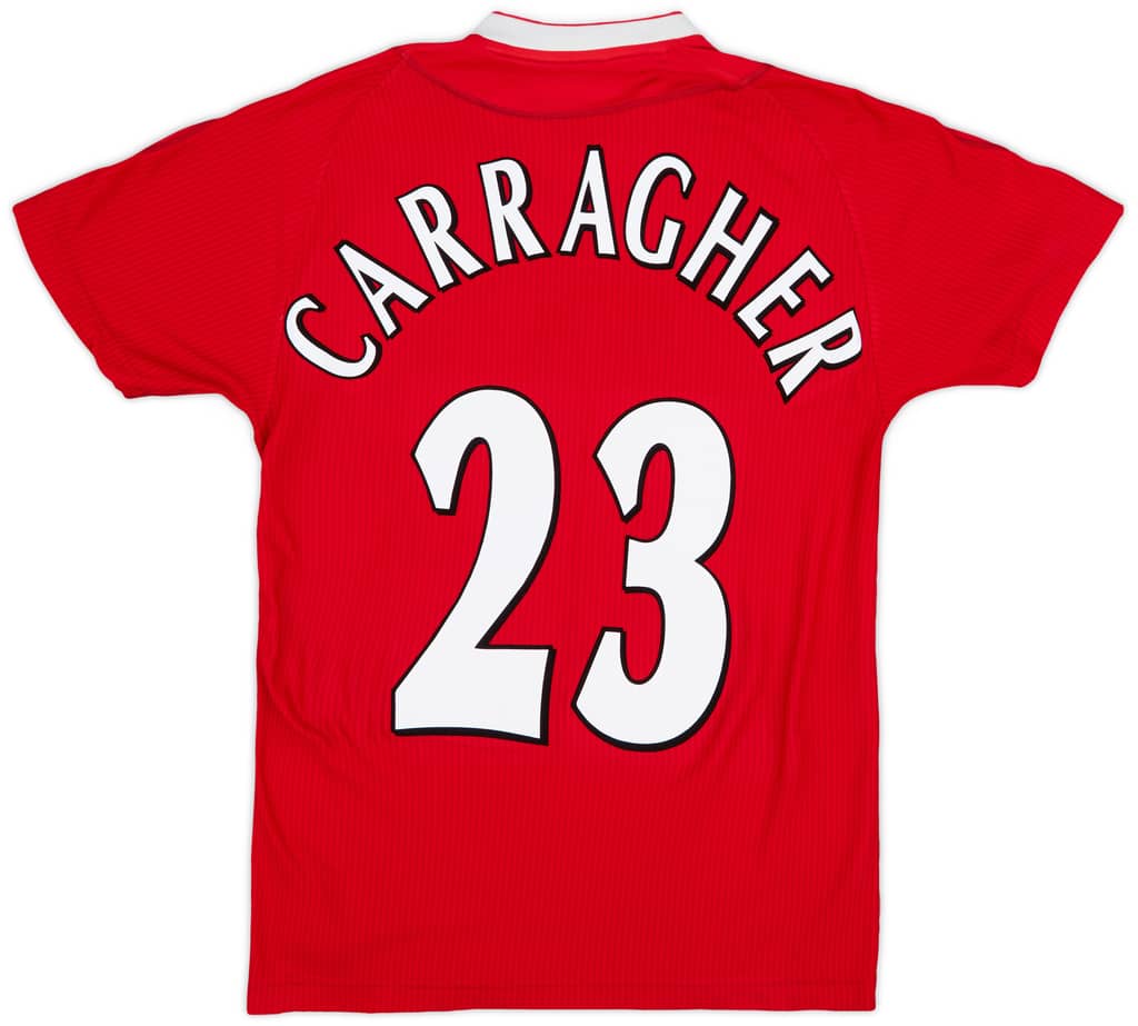 2002-04 Liverpool Home Shirt Carragher #23 - 8/10 - (S)