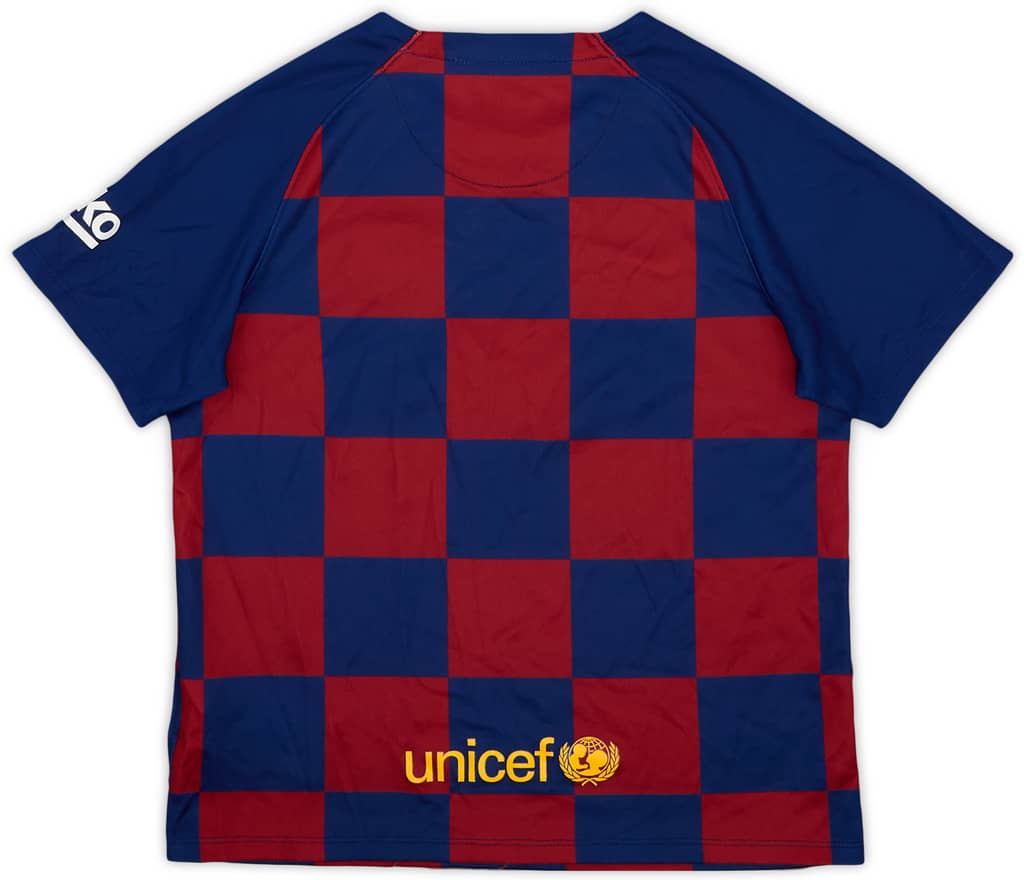 2019-20 Barcelona Home Shirt - 9/10 - (7-8 Years)