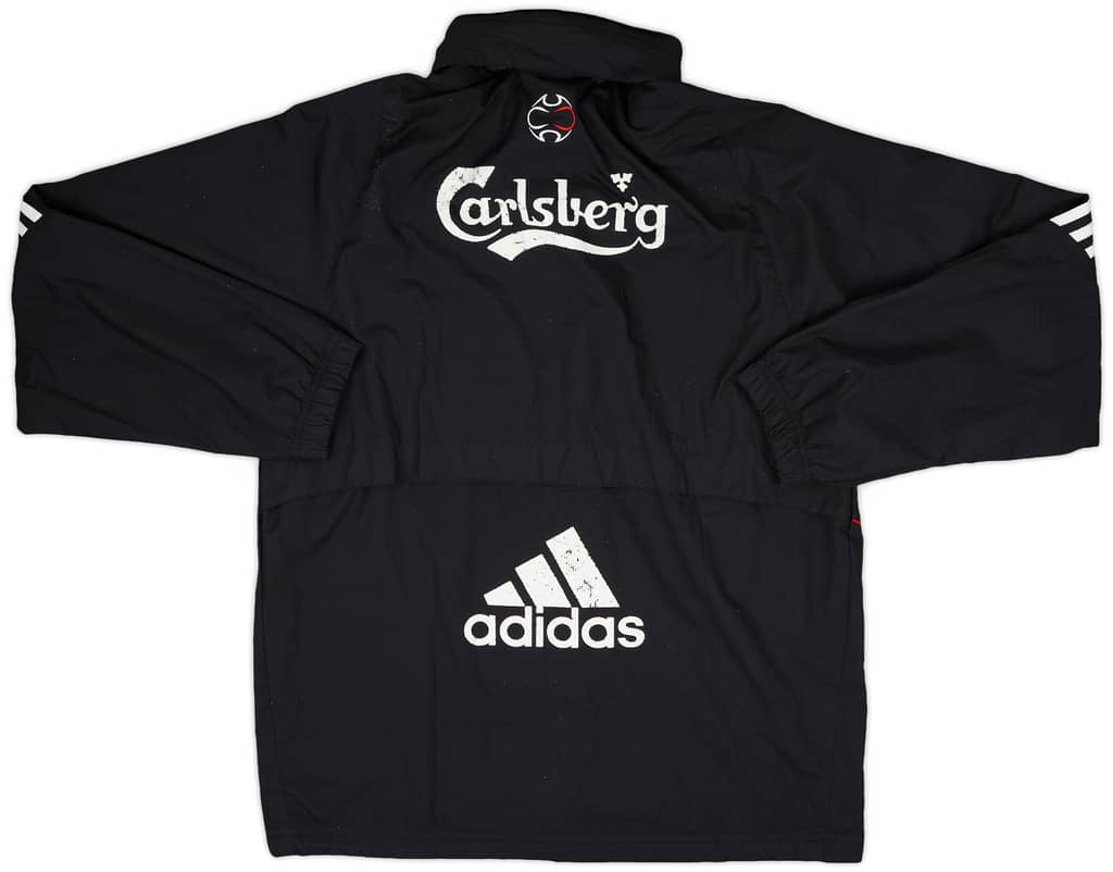 2007-08 Liverpool adidas Hooded Rain Jacket - 5/10 - (S)
