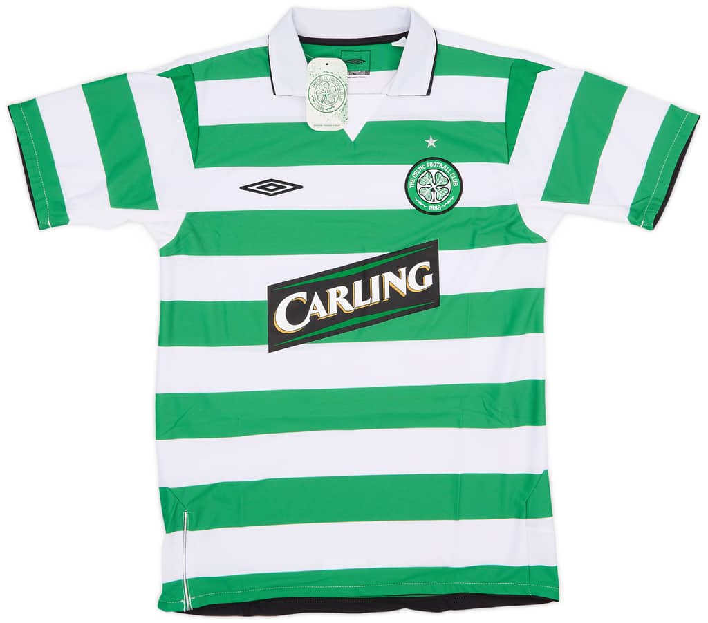 2004-05 Celtic Home Shirt Juninho #7 (S)