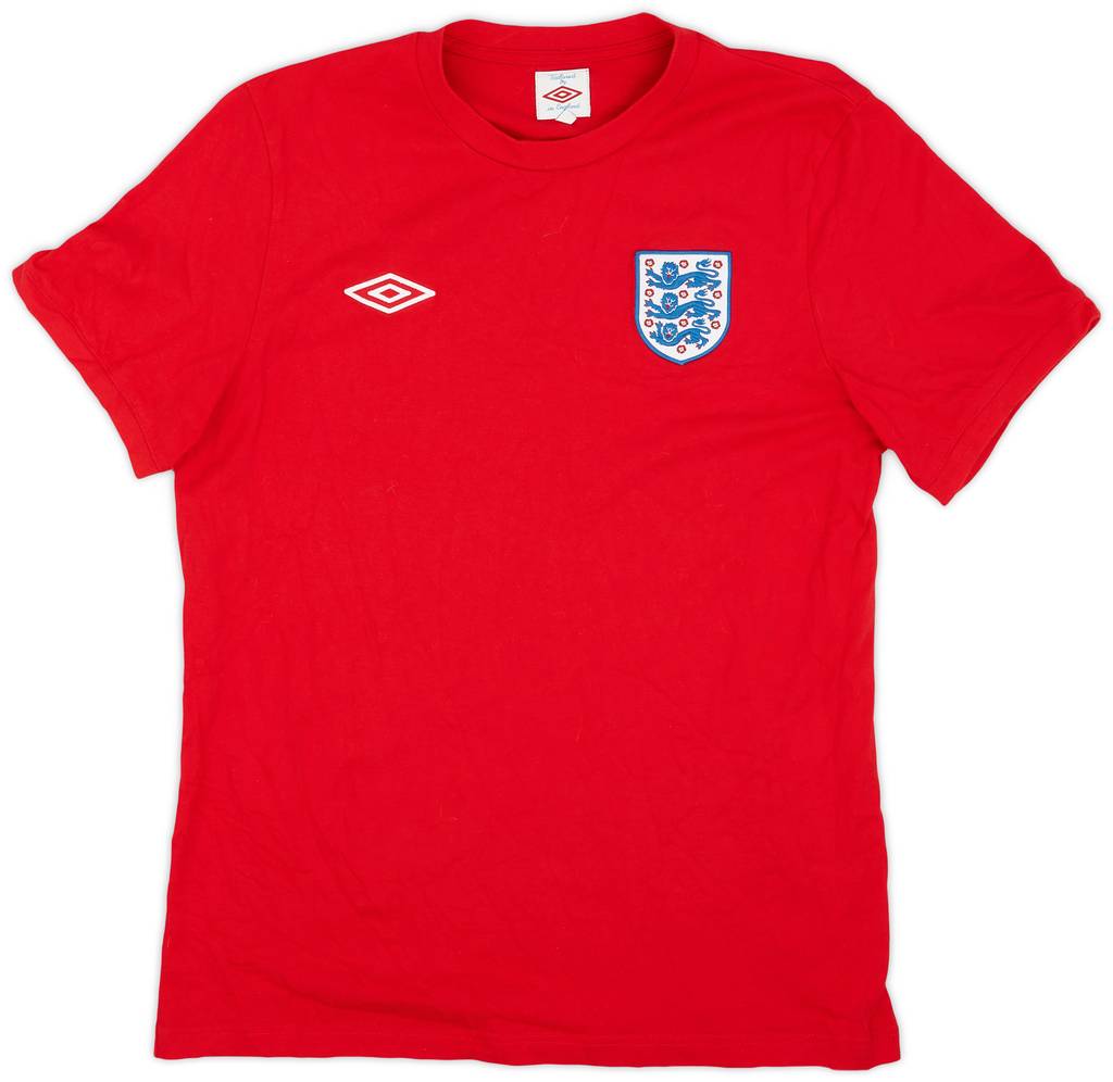 2010-11 England Umbro Training Shirt - 9/10 - (L)