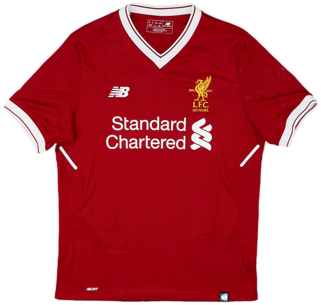 2017-18 Liverpool 125 Years Home Shirt Firmino #9 - 7/10 - (S)