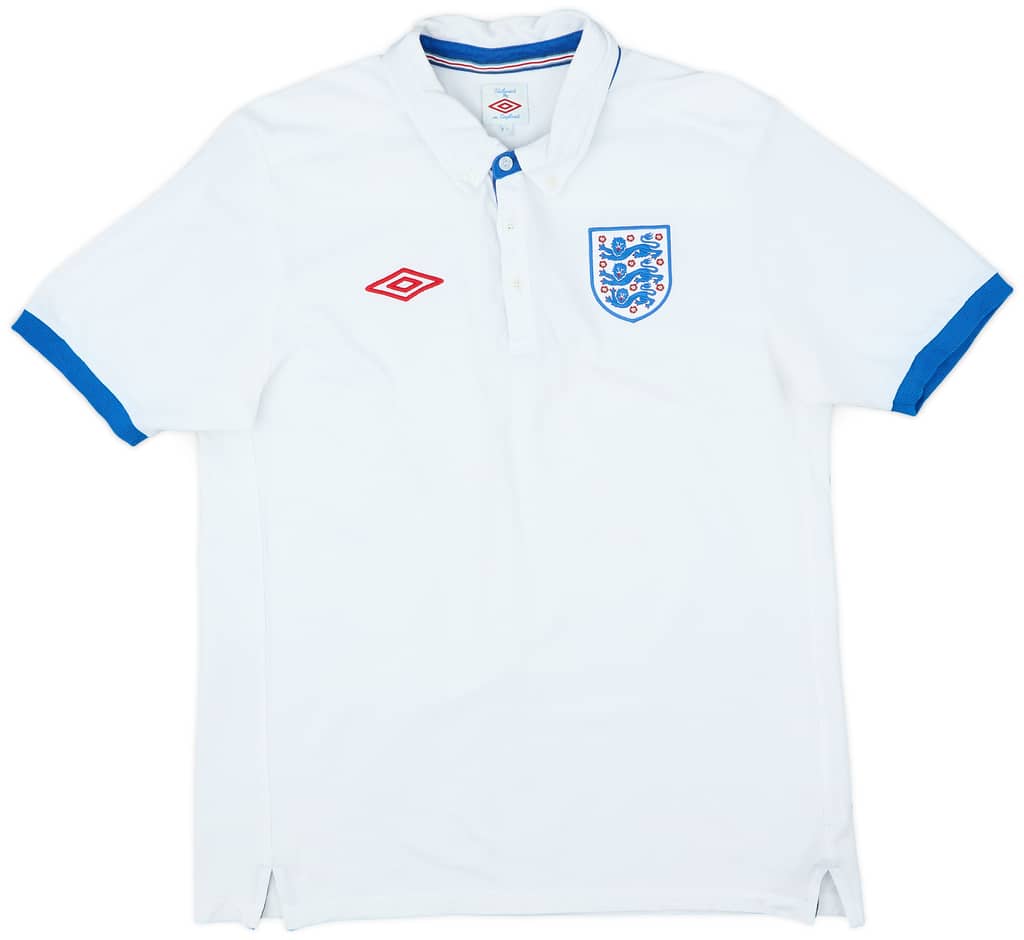 2012-13 England Umbro Polo Shirt - 8/10 - (L)